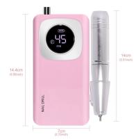 Máquina De Uñas Eléctrica Recargable Profesional 45000RPM Portátil Para Archivar Uñas De Acrílico Y Gel Eliminación De Uñas Postizas - details 8