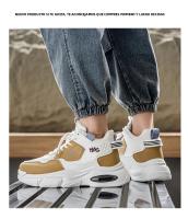 Zapatillas De Hombre Alta Comodidad Transpirables Casual Versátiles Con Suela Gruesa Para Otoño 2026 Cuero Artificial Malla - details 10