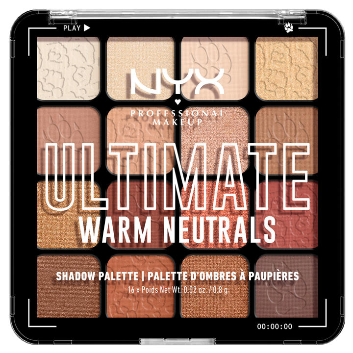 NYX Professional Makeup | Paletas de sombra Ultimate shadow palette