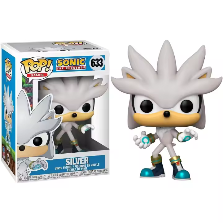 Funko Pop! Juego: Sonic 30th - Silver Hedgehog El Erizo - 1