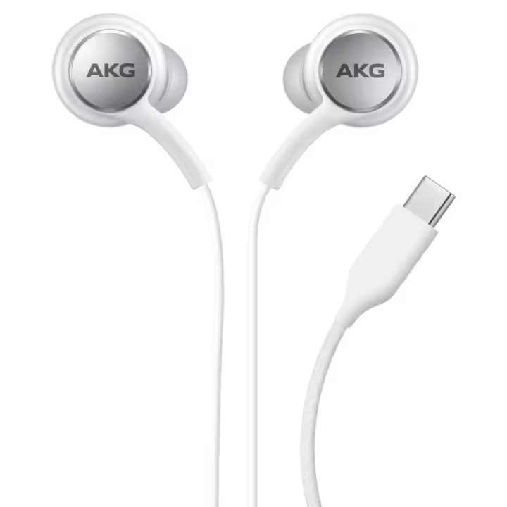SAMSUNG Auriculares cable tipo C USB C Manos libres Tuned by AKG EO-IC100 originales Blanco SIN CAJA ⋆ Envío desde España ⋆ Ajuste preciso ⋆ Fácil instalación ⋆ Material duradero y diseño moderno - 1