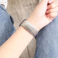 Correa De Reloj De Acero Inoxidable Con Cierre Elástico 16mm 18mm 20mm 22mm Para Xiaomi Huawei Samsung Galaxy Compatible Con Most Relojes De Pulsera Plana - details 7