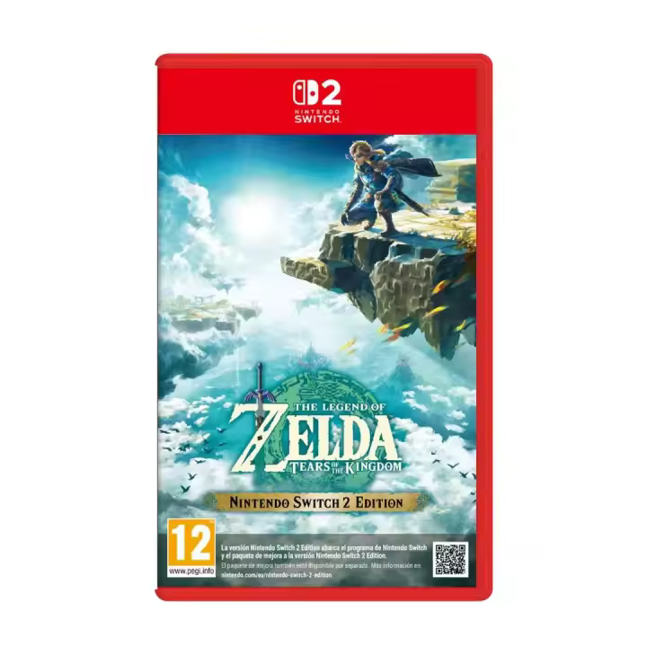 PREVENTA THE LEGEND OF ZELDA TEARS OF THE KINGDOM SWITCH 2 PAL ESPAÑA NUEVO PRECINTADO ESPAÑOL - Videotec - 1