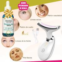 MISTIK  Equipo Masajeador Rejuvenecimiento Facial Papada Arrugas Piel Lifting Antienvejecimiento Hidratacion Con Serum Acid Hyaluro Acne Colageno Belleza Mujer Cara Cuello Papada Terapia con EMS 42° Temperatura Vibracion Sonica Led MISTIK BEAUTY MADRID - details 5