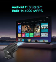 Proyector Portátil DOAN HY320 Mini Native 720P Soporta 4K Android 11 300ANSI Dual Wifi6 BT5.2 Exterior Rotable 180° Proyector - details 10
