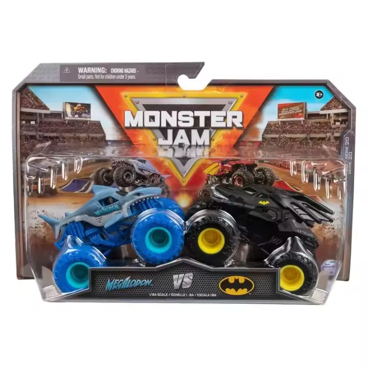 Spin Master Monster Jam Batman Vs Megalodon Escala 1:64 6065293 - 1