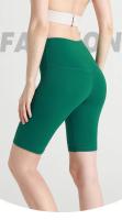 Shorts De Yoga Para Mujer Cintura Alta Transpirables Suaves Talla Ajustada Para Gimnasio Ciclismo Fitness Leggings De Yoga - details 0