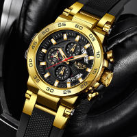 Reloj De Pulsera LIGE Para Hombre Resistente Al Agua Deportivo Militar De Cuarzo Con Fecha Y Manos Luminosas Estilizado Casual - details 17