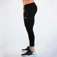 Pantalones De Correr Para Hombre Fitness Entrenamiento Deportivo Tejido De Poliéster Y Algodón Estilo Magro Ajustado Para Gimnasio Y Running - details 8