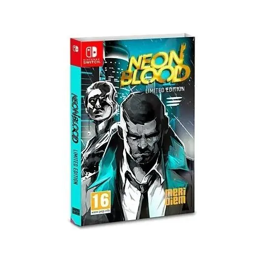Neon Blood - Limited Edition - Versión Española - Nuevo Precintado - Meridiem Games - 1