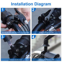 Soporte De Espejo Retrovisor Para Motocicleta 1PC 8MM / 10MM Modificado Adaptador De Manillar Y Asiento Moto Accesorios De Lado - details 4