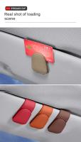 Porta-gafas Universal Para Coche Soporte De Visera Solar Accesorio Automotriz Para Lentes Material ABS Tamaño Compacto - details 12