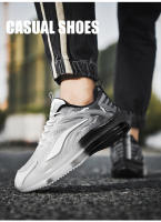 Zapatos De Verano Para Hombre Calzado Deportivo Casual De Alta Calidad Transpirable Zapatillas Moda 2024 Material Superior PU Tacón Bajo Cierre Con Cordones - details 9