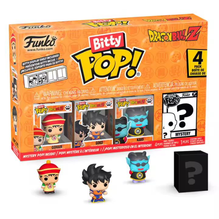 Blister 4 figuras Bitty POP Dragon Ball Z CellFigura  Coleccionable - Idea de Regalo- Mercancia Oficial - Juguetes para Niños y Adultos - Movies Fans - Muñeco para Coleccionistas y Exposición - 1