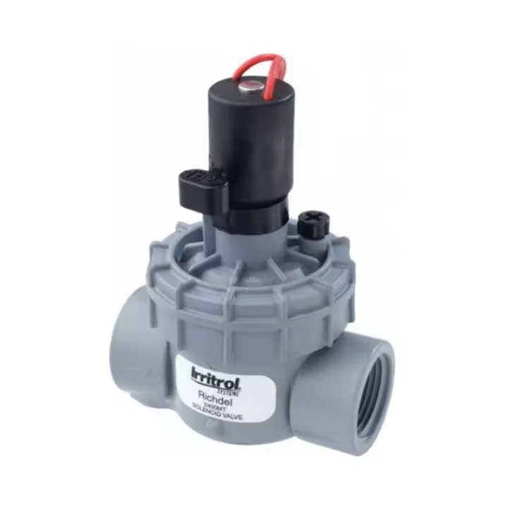 IRRITROL Pack 4 Electroválvulas de riego 24V Irritrol 2400MT 1'' tapa roscada. Funciona con programadores de riego eléctricos - 1