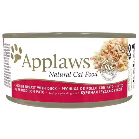 Applaws Lata Gatos Adultos Pollo y Pato 1 unidad - 70 gr - 1