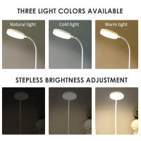 Lámpara De Escritorio LED Con Protección Ocular Ajustable En Tres Niveles Puede Cambiar Entre Luz Blanca Y Cálida -Lámpara Nocturna USB - details 11