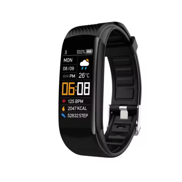 Smartwatch, Reloj inteligente para helbres y Mujeres-oxímetro en sangre (SpO2), podómetro, medida de Pulsa de Sueño, Pantalla de 1,57 pulgadas, resistant to Agua IP67, pulsera de actividad compatible con Android4.4 e iOS8.0 o superior - 1