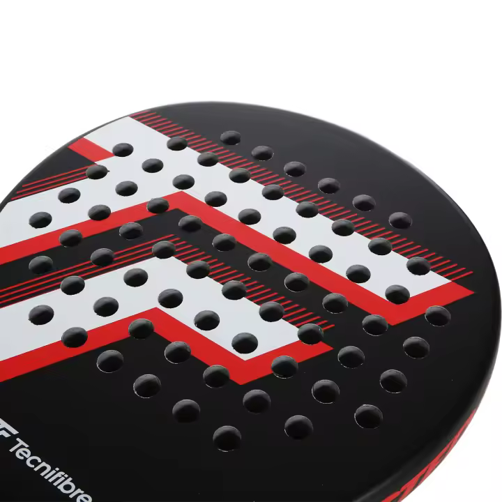 Pala de Padel Tecnifibre Wall Master ONE - Roja, blanca y negra. - 1