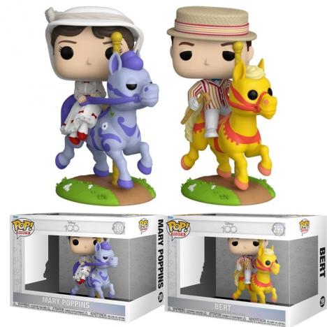 Funko PACK MARY POPPINS Y BERT FUNKO D100 DISNEY FUNKO POP RIDE disney
