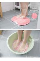 Pulverizador Multifuncional De Pie Para Baño Con Espuma De Silicona Antideslizante Cepillo De Masaje Para El Cuerpo - details 15