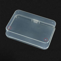 Caja De Joyería Rectangular De Plástico Transparente 5PCS Caja De Almacenamiento Ecológica Para Componentes Y Tarjetas De Identificación - details 6
