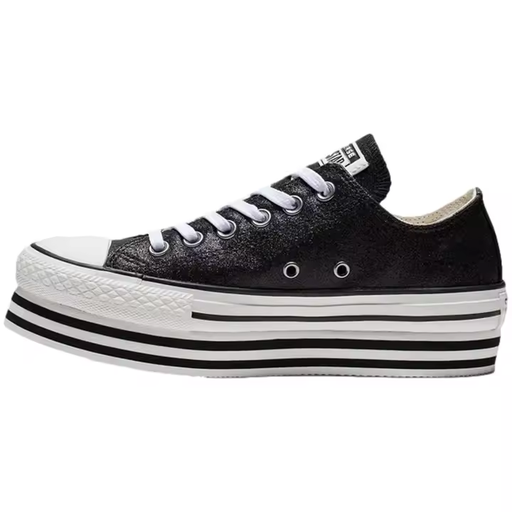 Calzado marca Converse modelo 564877C para mujer en color negro - 1