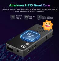 Decodificador de TV G96 4K HD de doble banda con Bluetooth, voz, wifi, Allwinner Q2tvbox - details 2