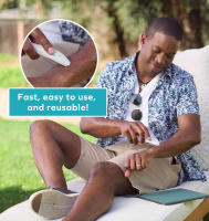 Dispositivo electrónico para el tratamiento de picaduras de mosquitos. Dispositivo para picar y picar mosquitos sin productos químicos, dispositivo para picar rápidamente al bebé, dispositivo para picar al aire libre - details 0