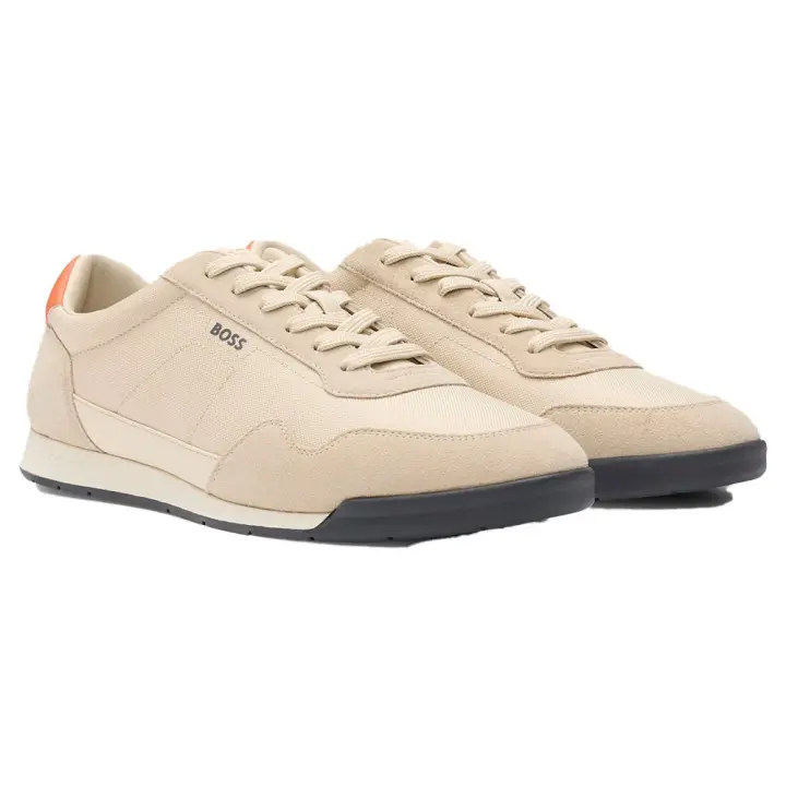 Calzado hombre Zapatillas Boss Zapatillas Titanium Sdtxny 01 Beige - 1