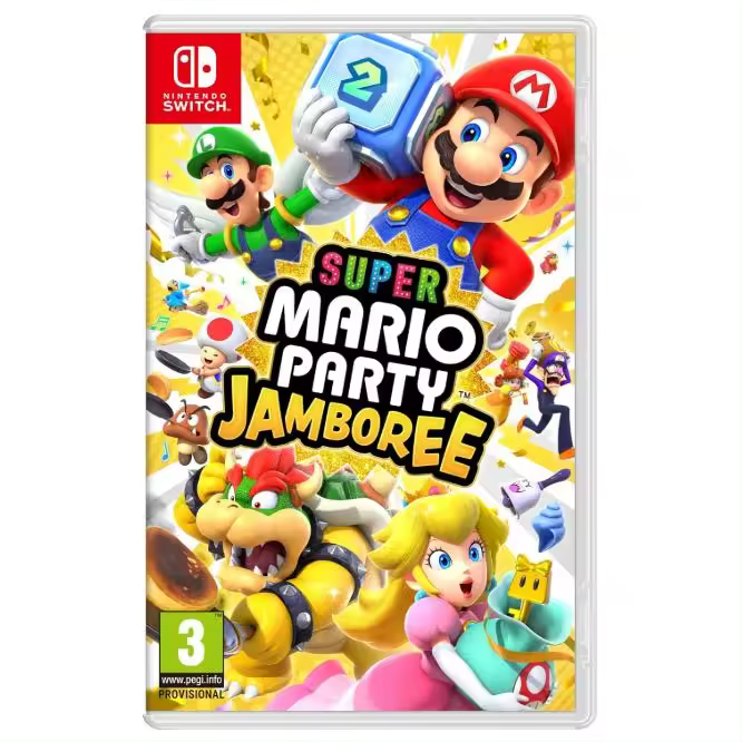 SUPER MARIO PARTY JAMBOREE PAL EUR EN CASTELLANO NINTENDO SWITCH 1 Y 2 - 1