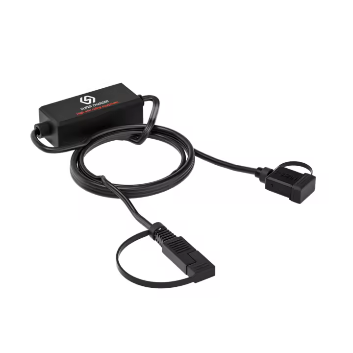 Cargador De Teléfono Móvil Para Motocicleta SAE Con USB Doble/Sencillo QC3.0 Carga Rápida Dispositivo De Seguridad Electrónica Para Motocicleta - 1