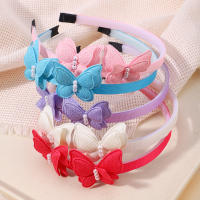 Diadema De Mariposa Exquisita Con Perlas Simuladas Para Niñas Accesorio Lindo Para El Día Diadema De Cabello Para Niñas Decorativa Para Todas Las Estaciones - details 9