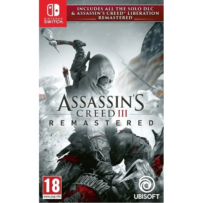 Assassin's Creed III (3) + Liberation HD Remaster (Importacion UK) - Nintendo Switch - Nuevo precintado - - 1