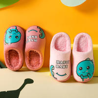 Chupines De Invierno Para Niños Dinosaurio Suaves Y Cálidos De Plush No Slip Para Interior Talla True to Size Unisex - details 2