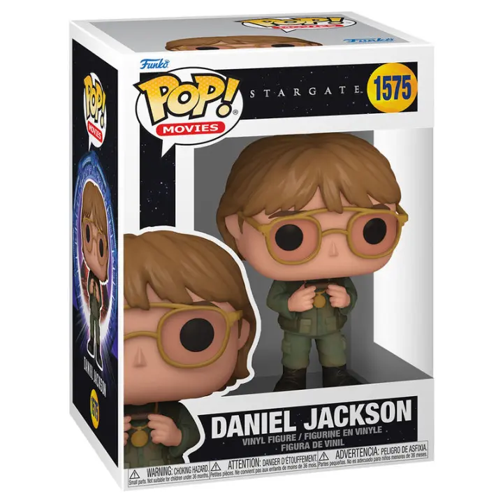Figura Pop Stargate Daniel Jackson-Figura de Vinilo Coleccionable - Idea de Regalo- Mercancia Oficial - Juguetes para Niños y Adultos - Movies Fans - Muñeco para Coleccionistas y Exposición - 1