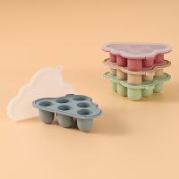 2pcs/1pc Mini Molde De Frutas Y Verduras Para Congelador Con Tapa Placa De Alimentos De Silicona Para Alimentador De Leche Materna Y Dientes - details 6