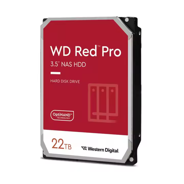 Disco duro interno Western Digital Red Pro 22 TB 7200 RPM 512 MB 3.5" Serial ATA III - 1
