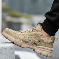 Zapatos De Seguridad Transpirables Para Hombre Mocasines De Trabajo Indestructibles Botas De Seguridad Para Mujer Antideslizantes Con Punta De Acero Estilo Deportivo Para Exteriores - details 12