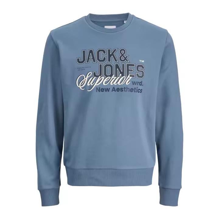 Sudadera Logo Azul Jack and Jones - 1