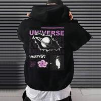 Sudadera De Fleece Casual Para Hombre Y Mujer Estampada Gótica Abrigada Con Capucha Estilo Harajuku Suelta Y Grande Para Otoño E Invierno Streetwear - details 2