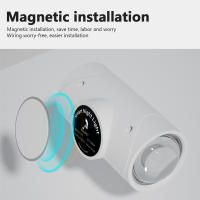 Lámpara De Pared LED Con Sensor De Movimiento RGB Caliente Recargable Magnética 3 Modos De Iluminación Luz Nocturna Para Pasillo - details 14