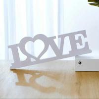Adornos De Letras Para Día De San Valentín "AMOR" Decoración Para El Hogar Y Bares Regalo De Artesanía Para El Escritorio Decoración De Fiesta Proporciones De Imagen - details 14