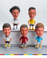 Juguete De Figura De Fútbol Cartoon 7cm Altura Diego Manuel Mateo Muñecos Estrella Perfecto Regalo De Navidad Para Niños - details 2