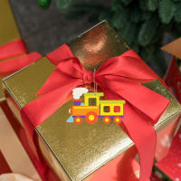 20 Pack Cortes De Tren De Madera No Terminados Para Manualidades DIY Etiquetas De Regalo Decoración De Pared Para Fiestas Y Vacaciones - details 7