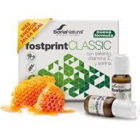 Soria Natural Fost Print Classic - Vitaminas Grupo B, Biotina, Acido Fólico, Vitamina E, Vitamina D, L Carnitina, NADH, Propóleo Puro y Jalea Real - Vitaminas para el Cansancio | 20 Viales de 15 Ml - details 0