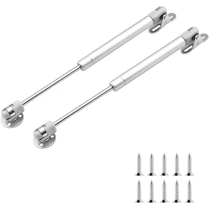 2x qrity gas strut stay Lift gabinete armario puerta suave cierre bisagras 100 nm gabinete armario puerta gas primavera con tornillos - 1