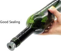 Tapa De Botella De Vino De Aleación De Zinc Con Goma Reutilizable Para Cocina Y Bar Regalos Para Fiestas De Navidad Y Bodas - details 3