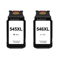 Cartuchos de Tinta Canon Compatibles PG545XL y CL546XL – Alta Capacidad, Negro y Color, Calidad Premium para Impresoras Canon Pixma, Impresión de Alto Rendimiento y Colores Vivos para Impresoras de Casa y Oficina - details 0