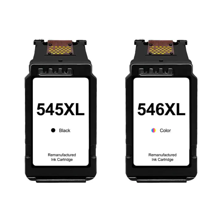 Cartuchos de Tinta Canon Compatibles PG545XL y CL546XL – Alta Capacidad, Negro y Color, Calidad Premium para Impresoras Canon Pixma, Impresión de Alto Rendimiento y Colores Vivos para Impresoras de Casa y Oficina - 1